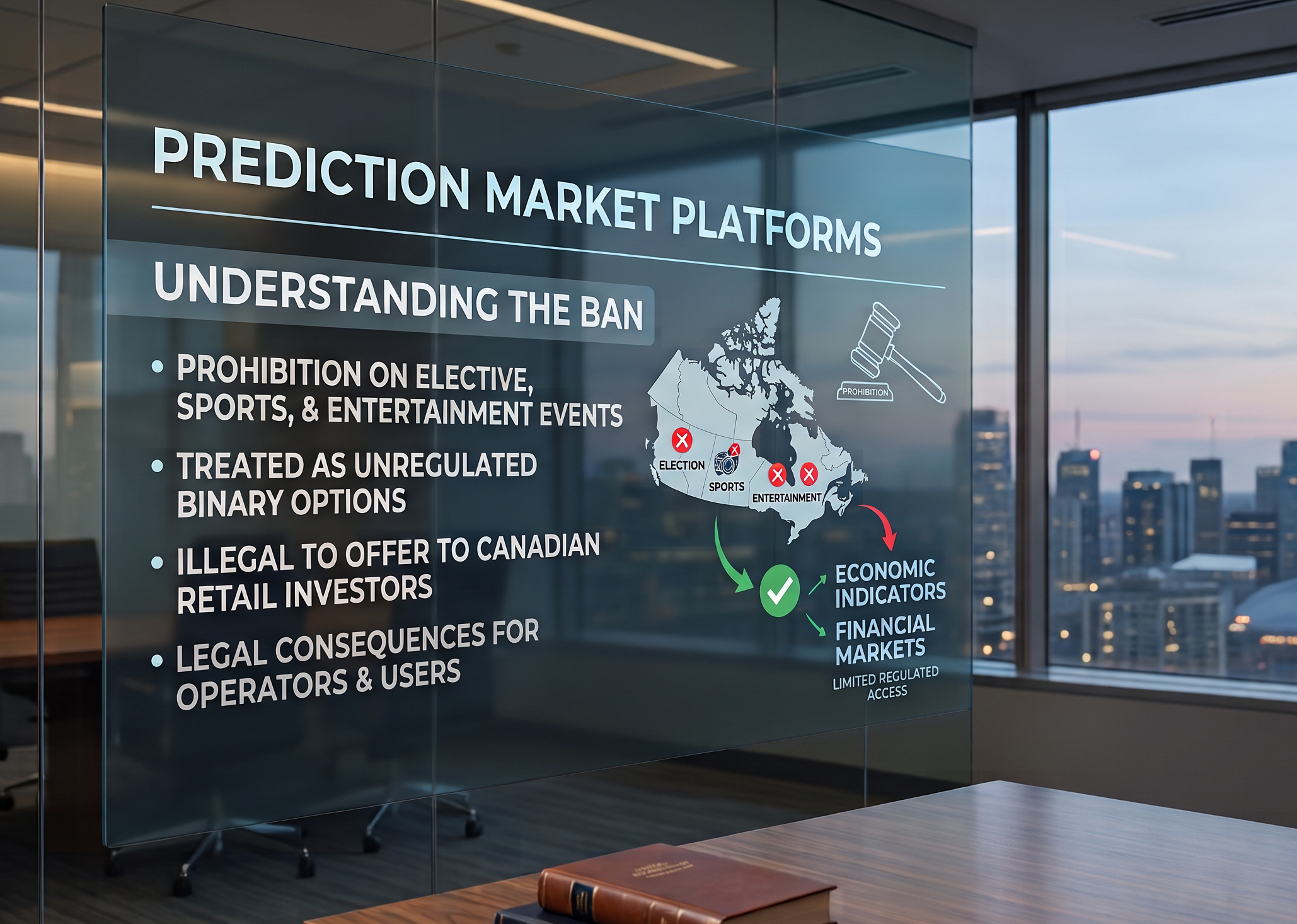 All or Nothing: Examining the Canadian Ban on Prediction Market Platforms